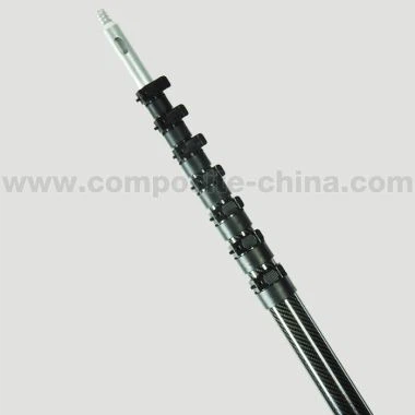 القطب تمديد ألياف الكربون