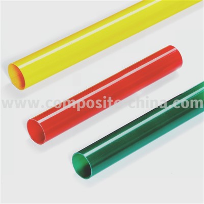 أنبوب الألياف الزجاجية الأصفر